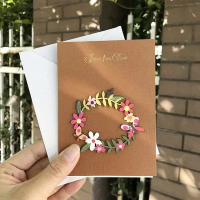 New Romantic Birthday Christmas Card Greeting Cards Postcard Party Wedding Decor Anniversary for Her Valentines Day Gift Card Oasis Select 04