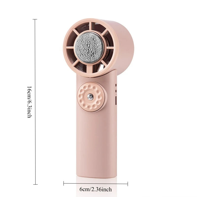 URGGU Pocket Handheld Fan – USB Rechargeable & Quiet | Portable