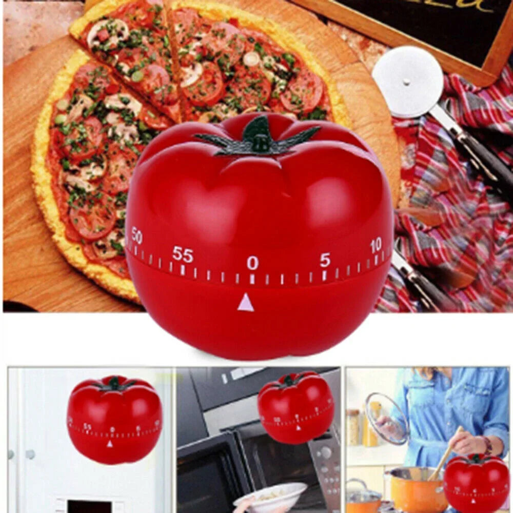 Tomato Timer Electronic Kitchen Timer Reminder Pomodoro Mechanical Countdown Alarm Kitchen Cooking Tool Game Timer Timer Clock Oasis Select
