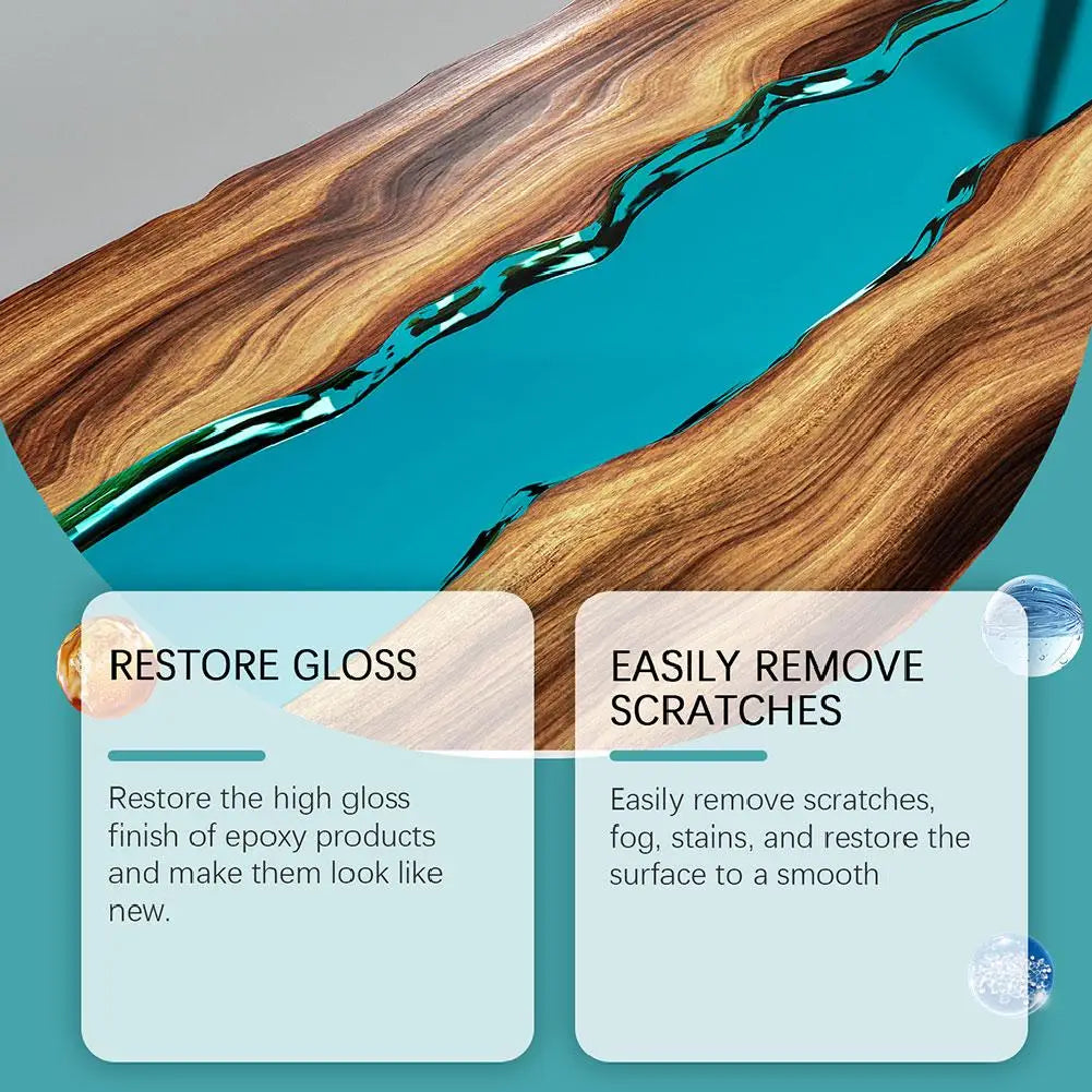 Resin Polishing Kit Versatile Epoxy Polish Buffing Resin Epoxy Polish Scratches Compound Projects Remove Compound From Oasis Select