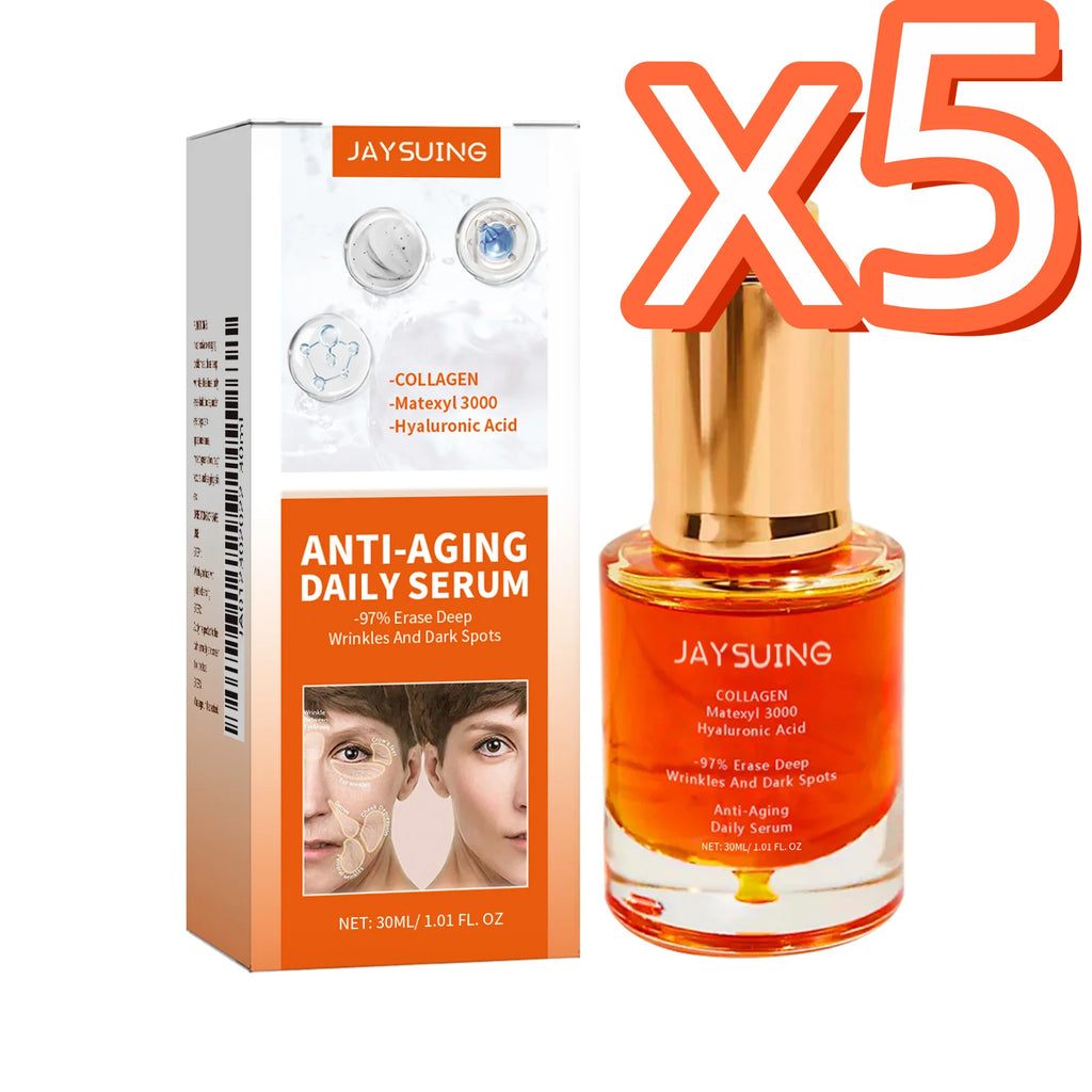 Jaysuing Collagen Face Serum – Firm, Brighten & Anti-Aging Collagen Face Serum Oasis Select 30ml Boxed X 5PCS