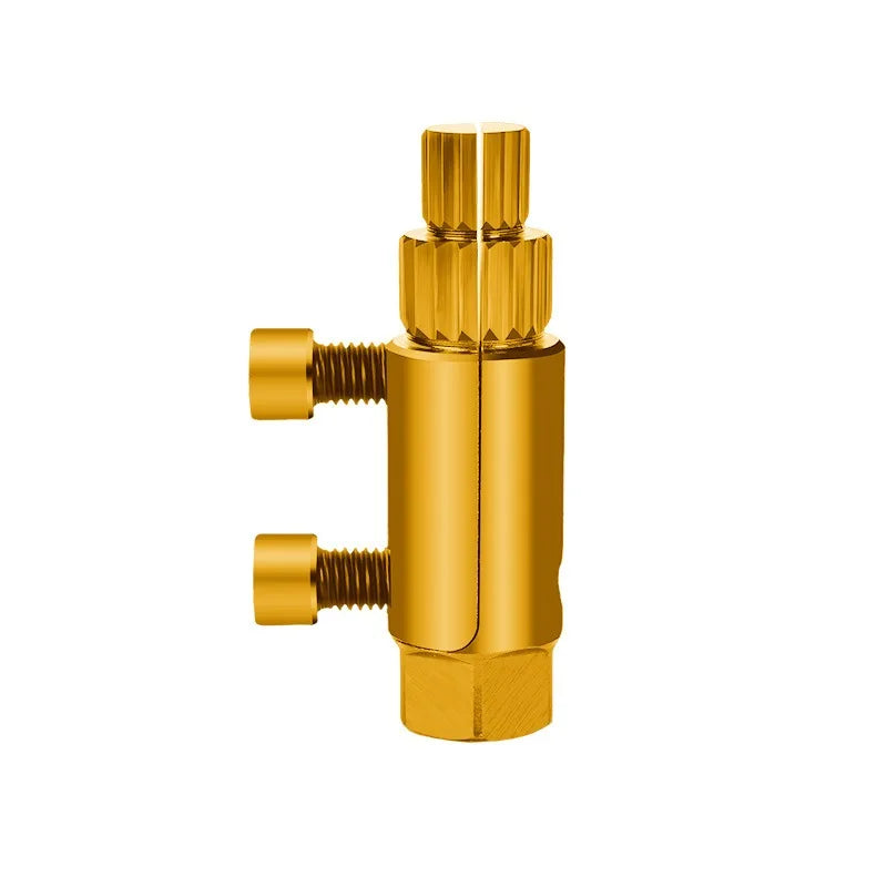 Broken Pipe Thread Extractor for 1/2-3/4-1inch DN15/20/25 Pipes Thread Removal Tool for Broken Threads in Faucets/Angle Valves Oasis Select Gold