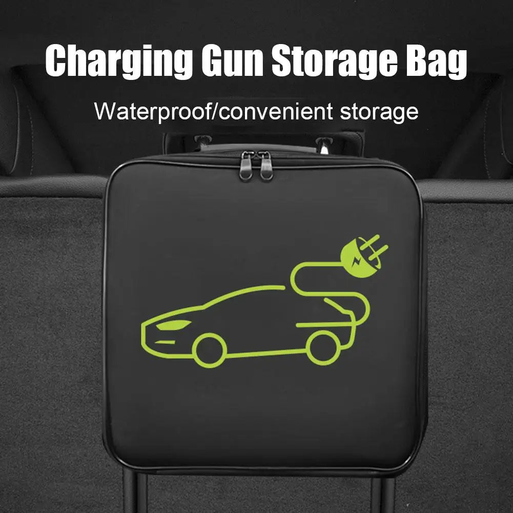 EV Charging Cable Storage Bag – Waterproof & Flame-Retardant Car Cable Storage Bag Oasis Select