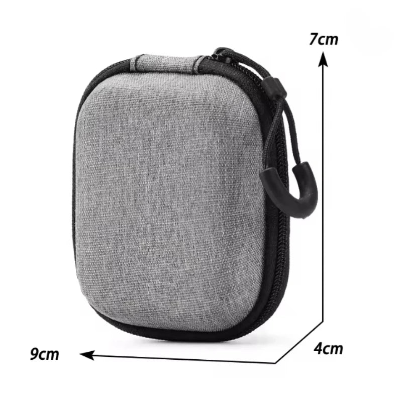Portable Electronics Organizer Bag for Earphones Charger Cables Hard Drive EVA Hard Shell with Zipper Travel Case Carrying Pouch Oasis Select Rectangle 5