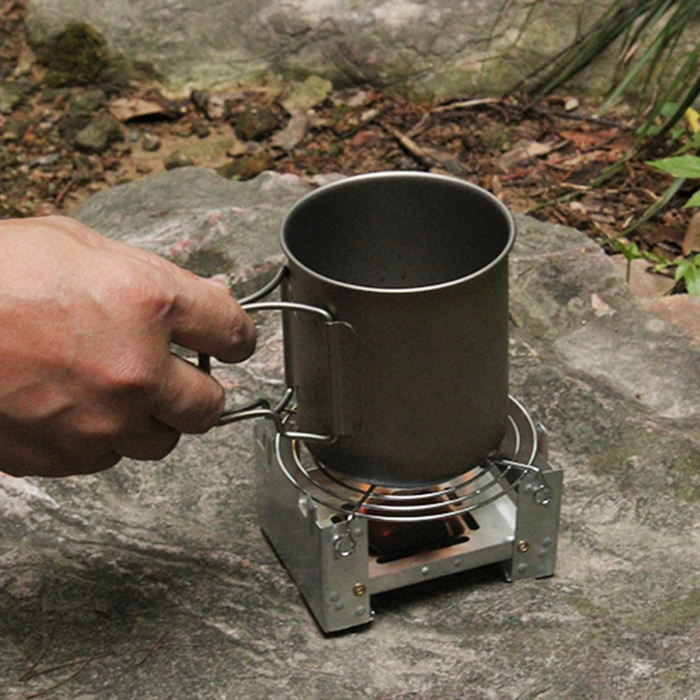BBQ Backpacking Backyard Folding Stove Camping Cooking Easy To Carry Easy To Store Foldable Withstand Heavy Load Oasis Select