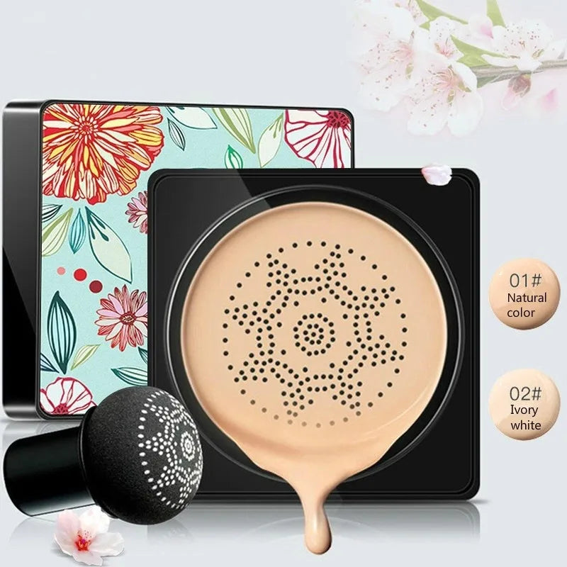 Air Cushion Foundation Concealer Whitening Liquid foundation Waterproof Brighten Face Base Makeup Oasis Select