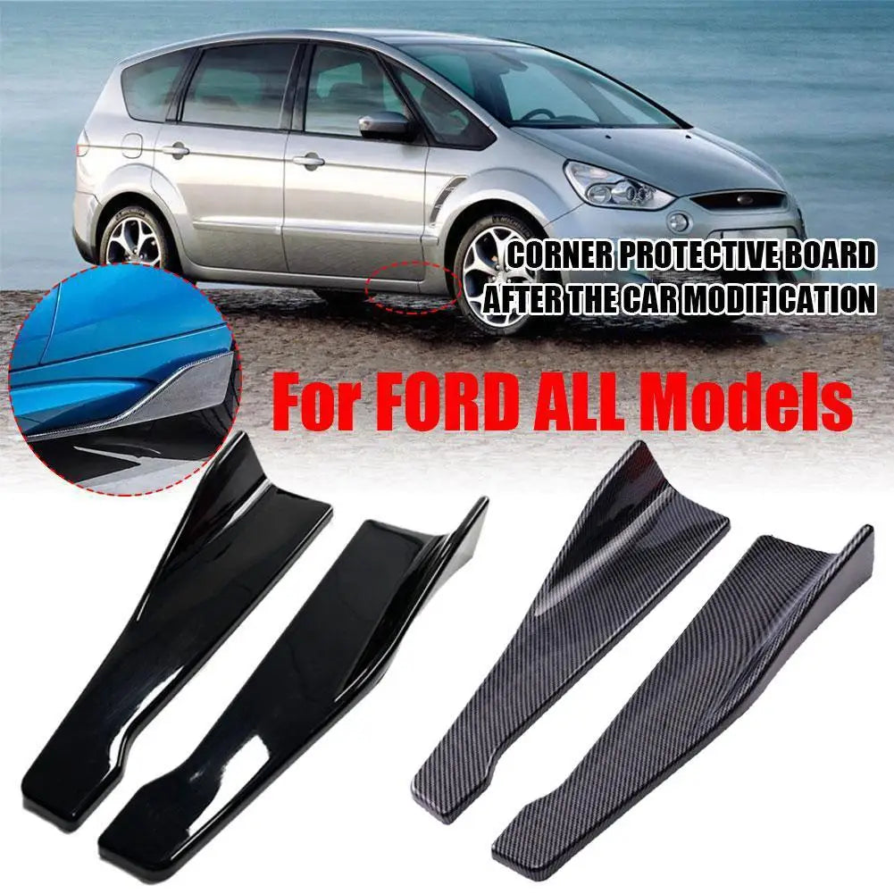 48CM Length Car Side Skirt Rear Bumper Lip Splitter Winglet Aprons Protector Scratch Automotive Accessories Oasis Select