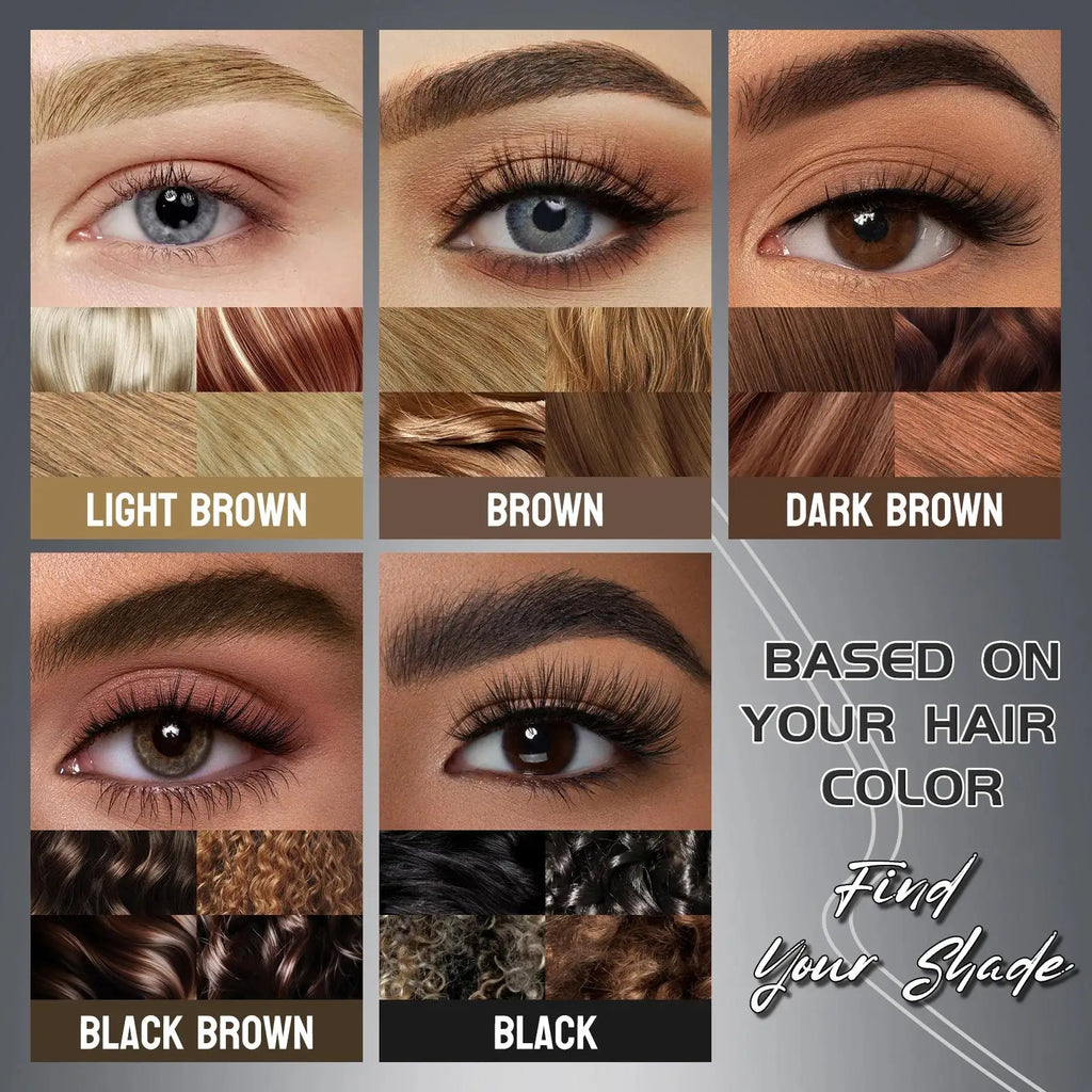 Hello Kiss 2-in-1 Waterproof Eyebrow Pencil – Double-Ended Brow