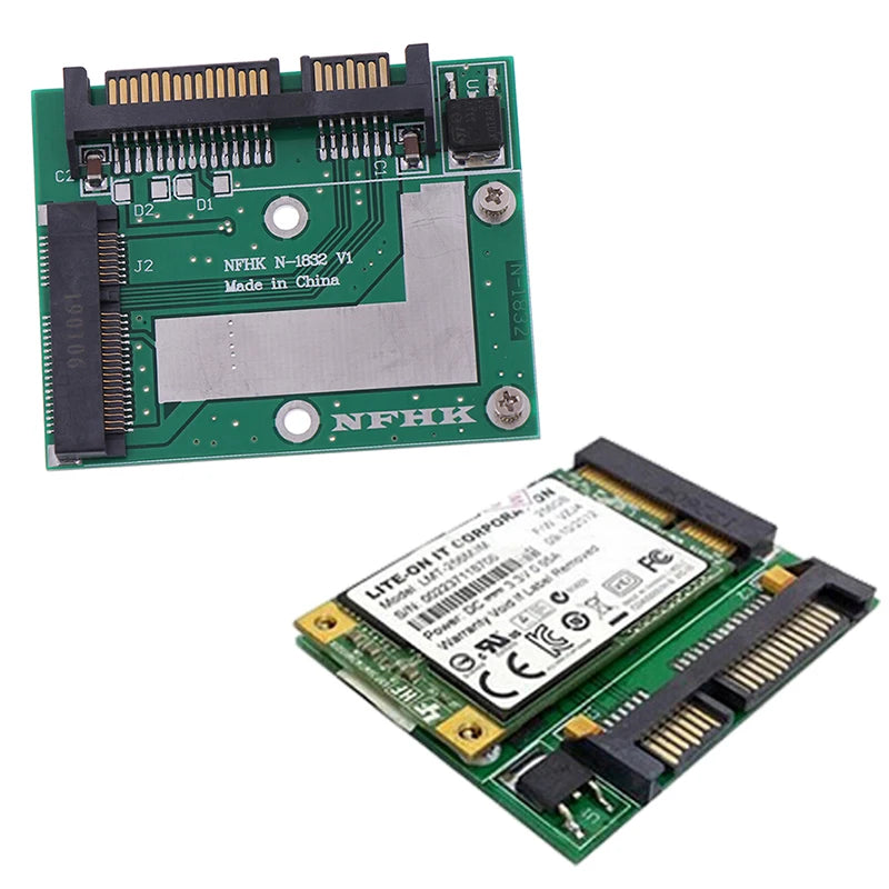 MSATA SSD to 2.5'' SATA 6.0gps adapter converter card module board mini pcie ssd Oasis Select