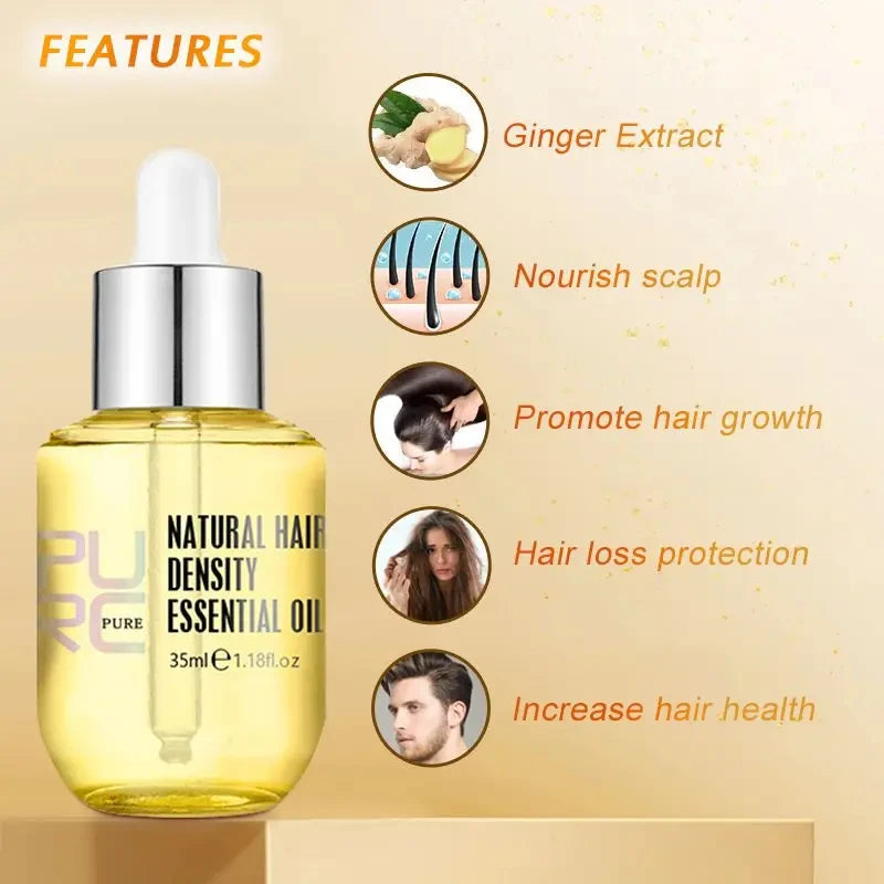 PURC Hair Care Set Nourish Smoothing Shiny Hair Treatment Repair Dry Damaged Frizzy Hair Care Products Oasis Select