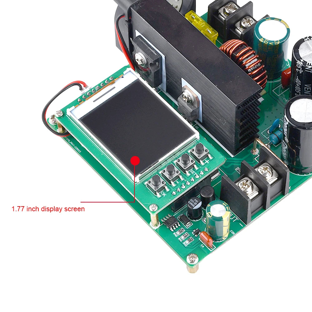 900W 15A Boost Converter DC-DC 9V~60V to 10V-120V LCD Display Control Step Up Module High Precise Voltage Transformer Regulator Oasis Select
