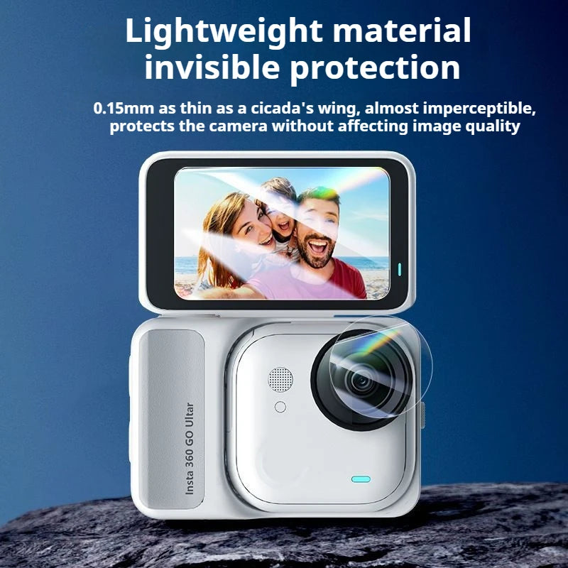 Tempered Glass Screen Protector for Insta360 Go Ultra | 9H