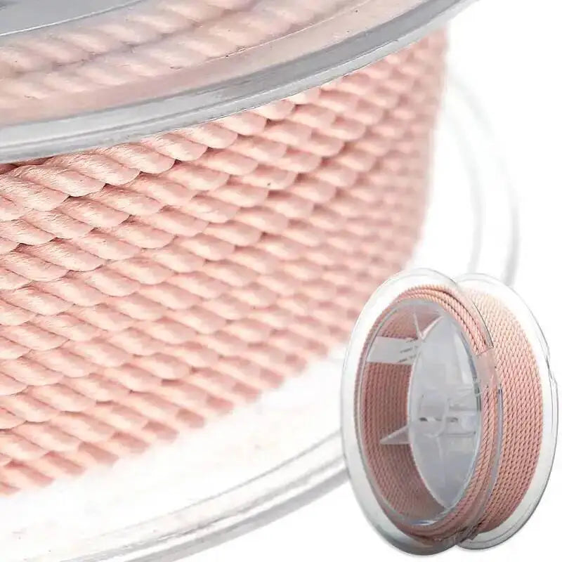 45m Silk Thread Milan Braided Cord DIY Jewelry Accessories Making