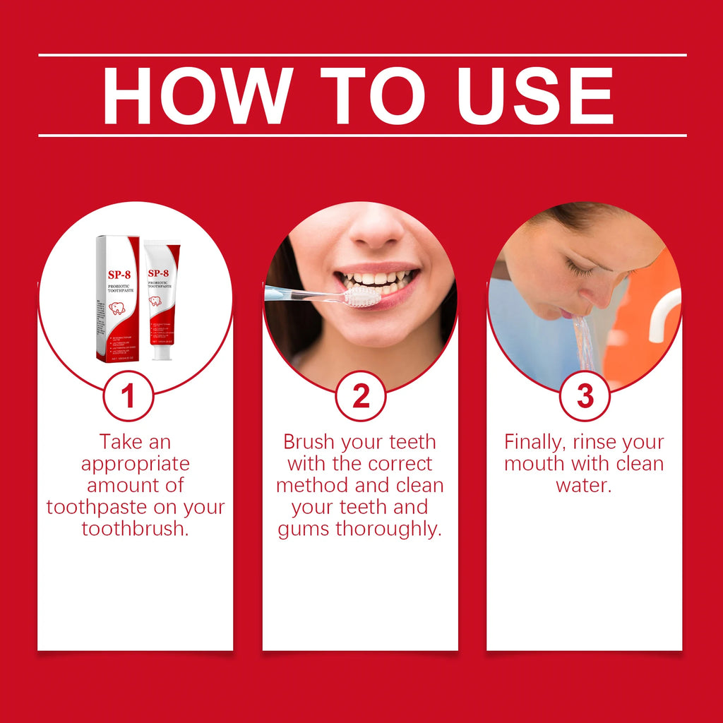Probiotic Whitening Toothpaste – Plaque & Cavity Protection Whitening Toothpaste Oasis Select