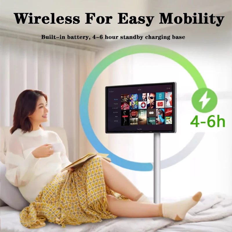 TV Touch Screen Gym Gaming Live Room Interactive 24 Inch Smart Television Oasis Select