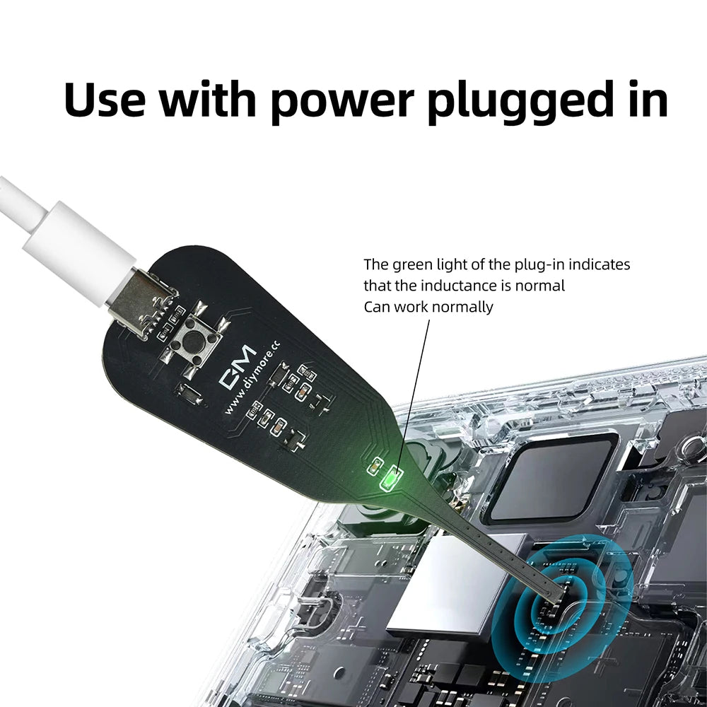 Inductance Tester Motherboard Coil Detector Portable Inductor Meter Quick Fault Troubleshooting Electronic Repair Test Tool Oasis Select