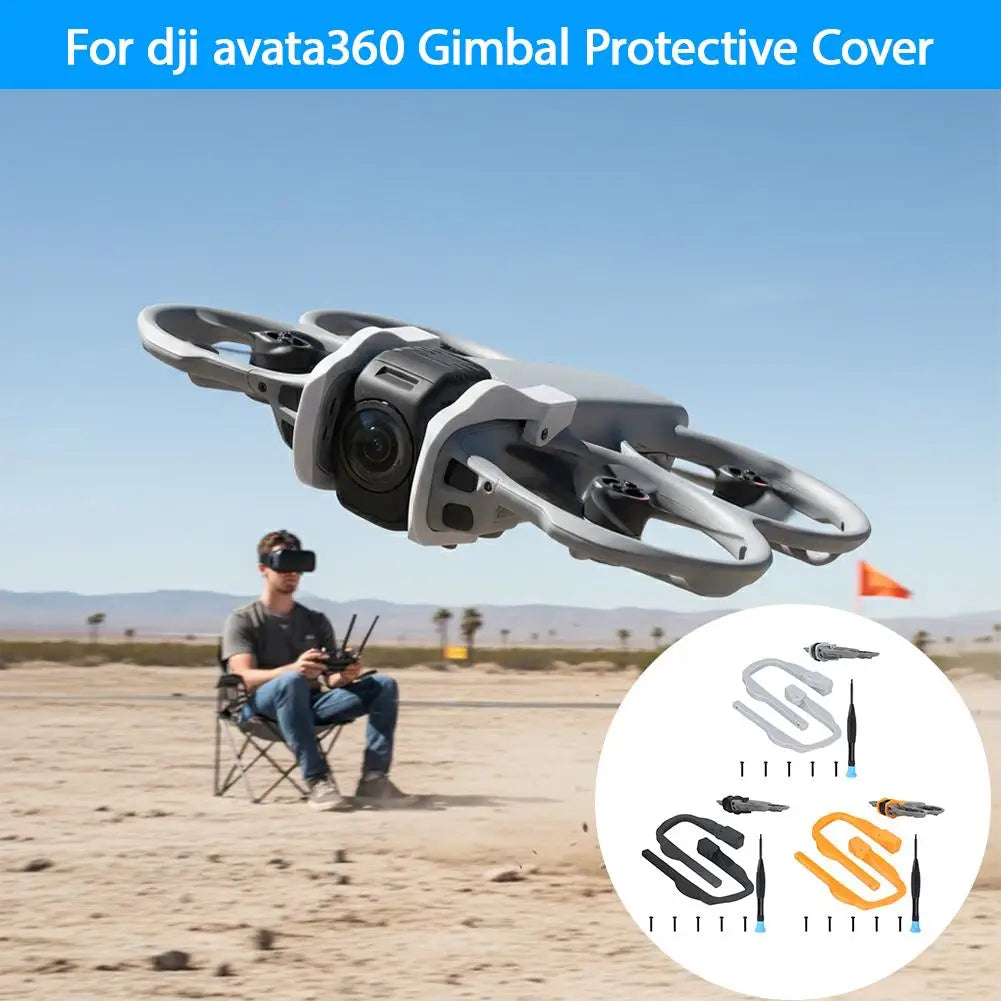 Gimbal Bumper Protector & Lens Cover for DJI Avata 360