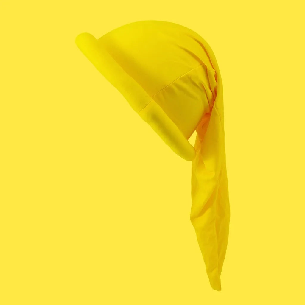 Solid Color Long Tail Hat Lightweight Elastic Cosplay Hat Christmas Costume Cap High Elasticity Holiday Costume Hat For Theme Oasis Select Yellow