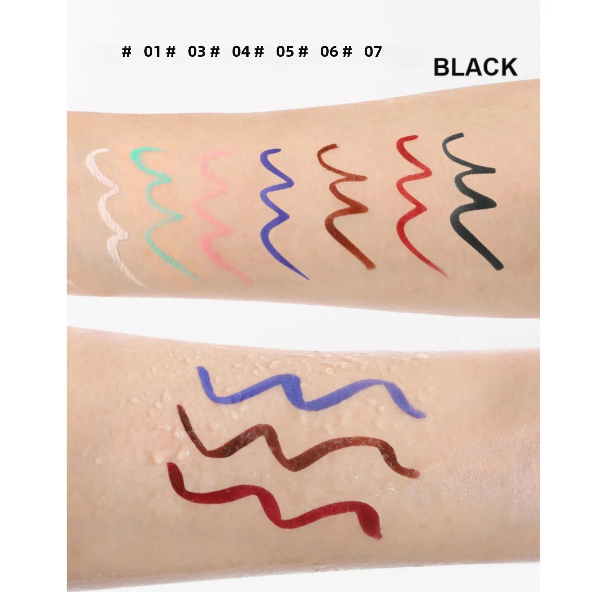 Handaiyan 2-in-1 Triangle Liquid Eyeliner Stamp – Waterproof