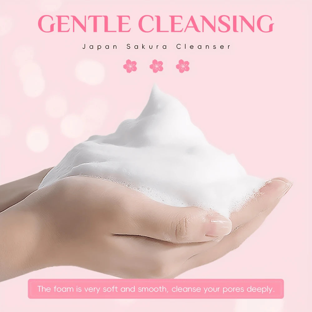SUYARUN Sakura Face Wash – Brightening Hydrating Cleanser Facial Cleanser Oasis Select