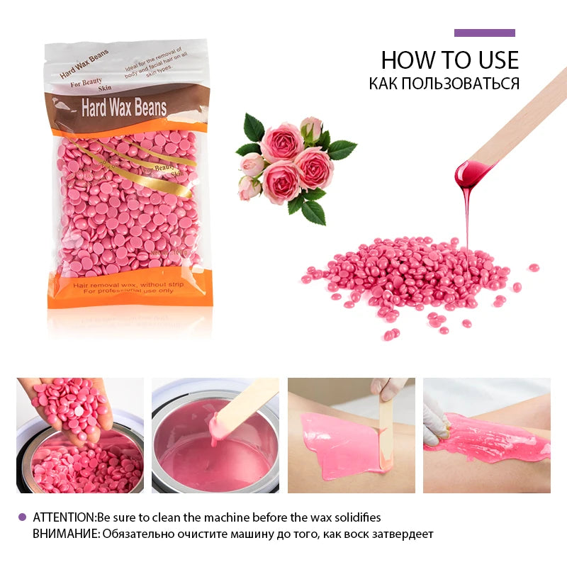 2026 Top Selling！200ML Wax Heater for Hair Removal Wax Beans Waxing Machine Epilator Wax-melt Pot Unisex Hair Removal Oasis Select
