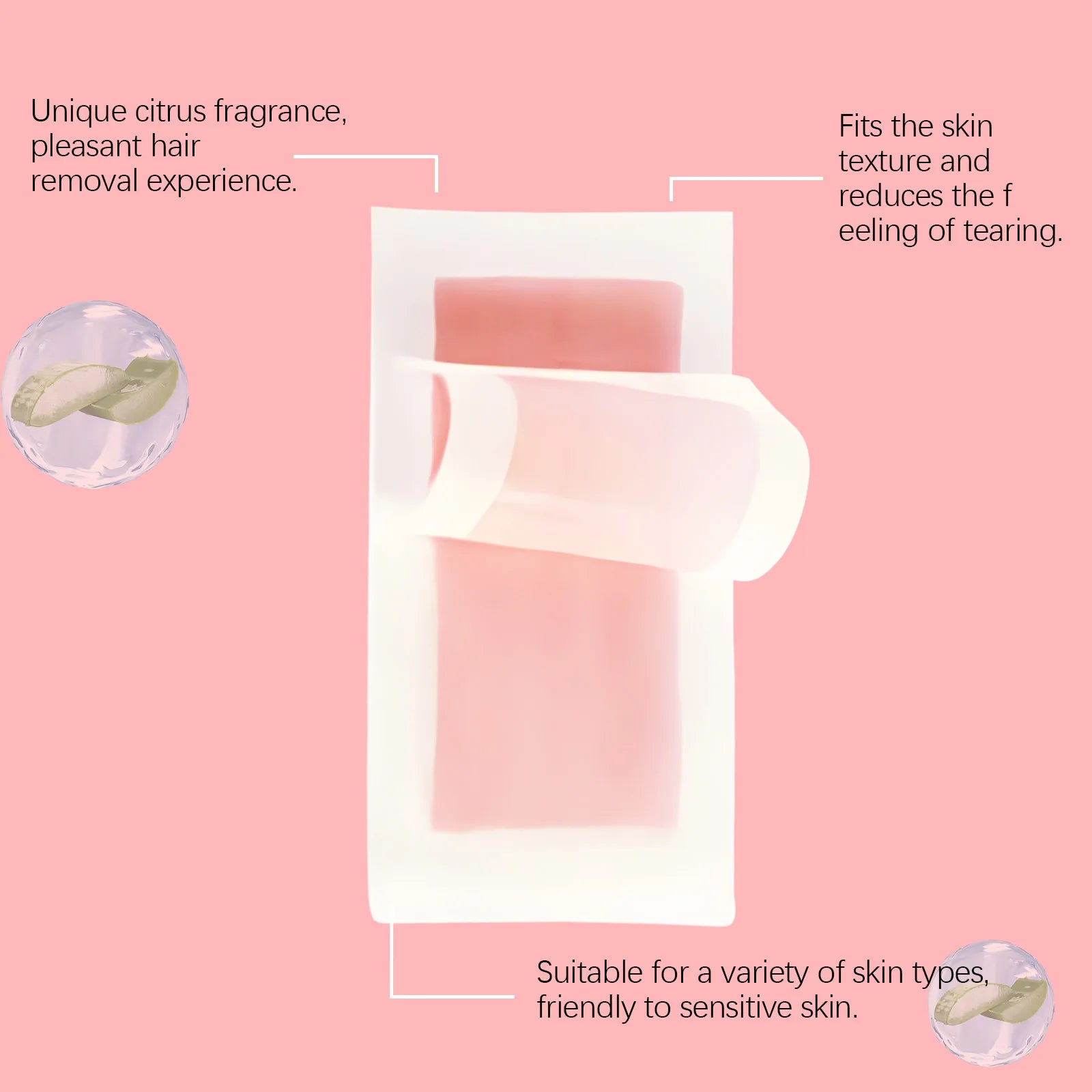 Hair Removal Wax Strips Painless Bikini Chin Upper Toes Legs Underarm Arm Depilation Patch Summer Unisex Facial Body Beauty Tool Oasis Select