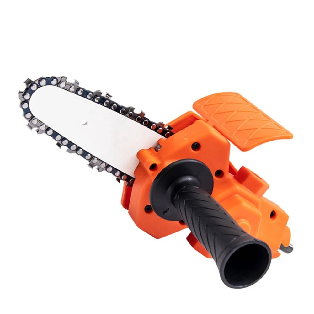 LIKE WISH Electric Drill Converter Into Electric Saw With 4 Inch Chain Mini Handheld Chain Saw Conversion Bracket Oasis Select