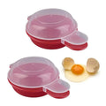 Microwave Easy Egg Cooker Executive Hamburger Tool Hamburger Omelette PP Manual Press 2 Pieces Oasis Select 2 pcs
