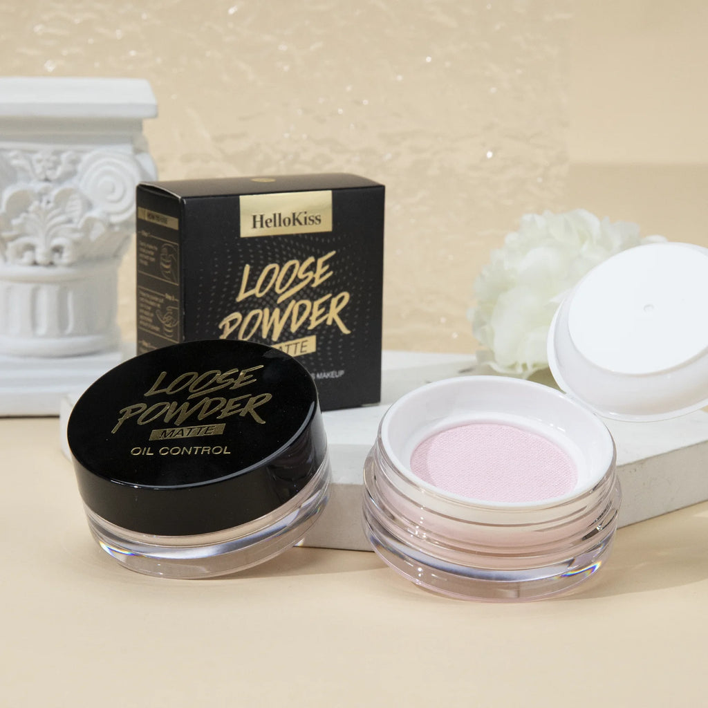 Hello Kiss Translucent Matte Setting Powder – Oil Control