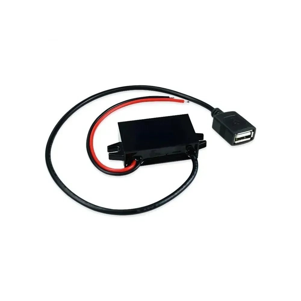 12V24V to 5V 3A DC Power Supply Module Buck Step Down Converter for Mini USB Adapter Micro USB Adapter Car Male Female Oasis Select
