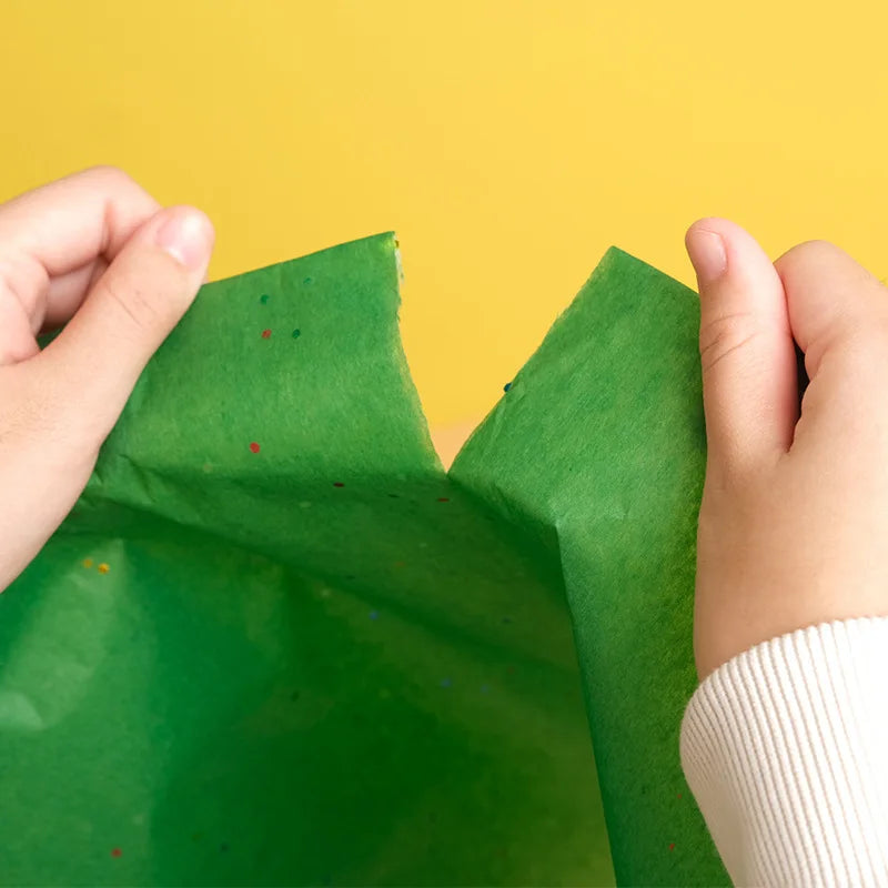 36sheets Christmas Color Tissue Papers Craft Wrapping Paper Wine Shirt Flower Gift Wrap Papers Tissue Packing Material 50*70cm Oasis Select