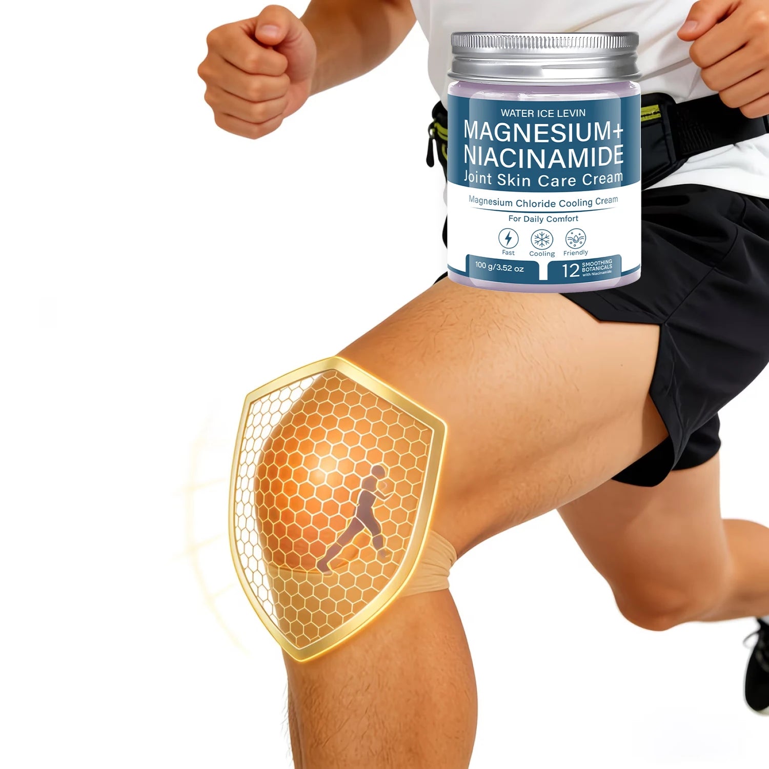 Magnesium Chloride Cooling Joint Cream – Niacinamide & Bee Venom Cooling Body Cream Oasis Select