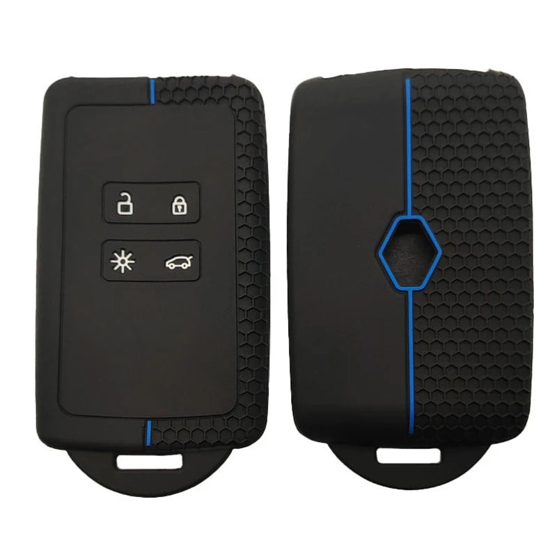 Smart Remote Control Cover, Silicone Car Key Case For Kadjar Koleos Captur Megane, Fits Dacia Duster Stepway Sandero perfectly Oasis Select