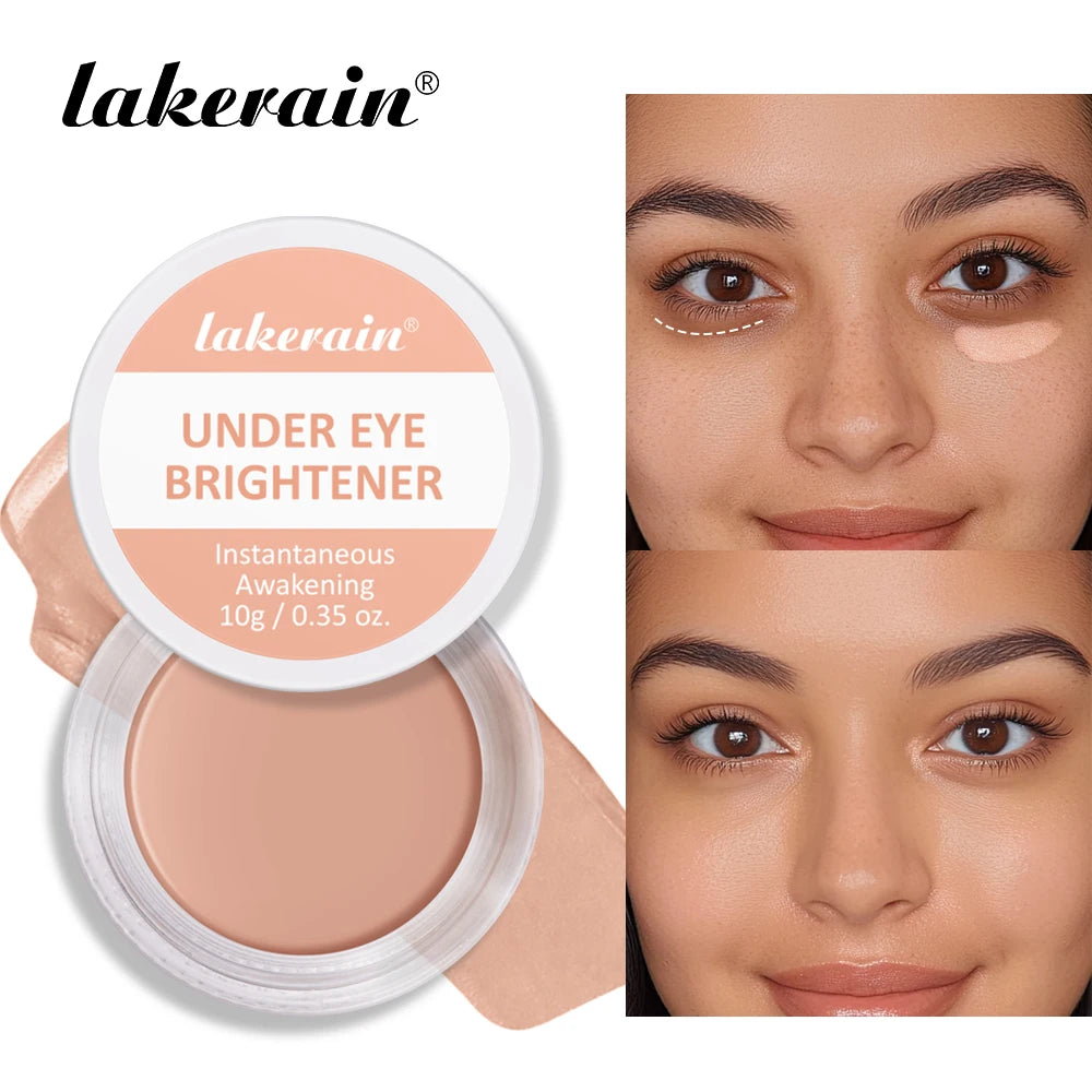 Lakerain Under Eye Brightener Concealer Cream Hydrating Brightener Concealing Highlighting Coverage Color Correction Cosmetics Oasis Select