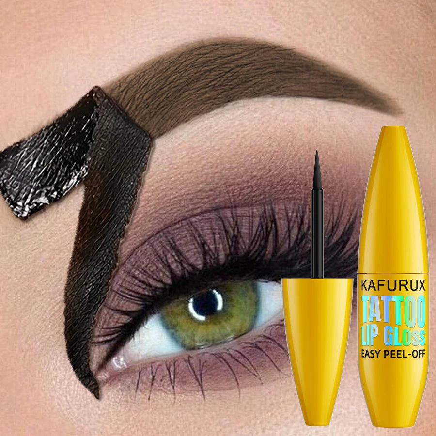 KAFURUX 5-Color Peel-Off Eyebrow Dye Cream – Waterproof Brow Gel