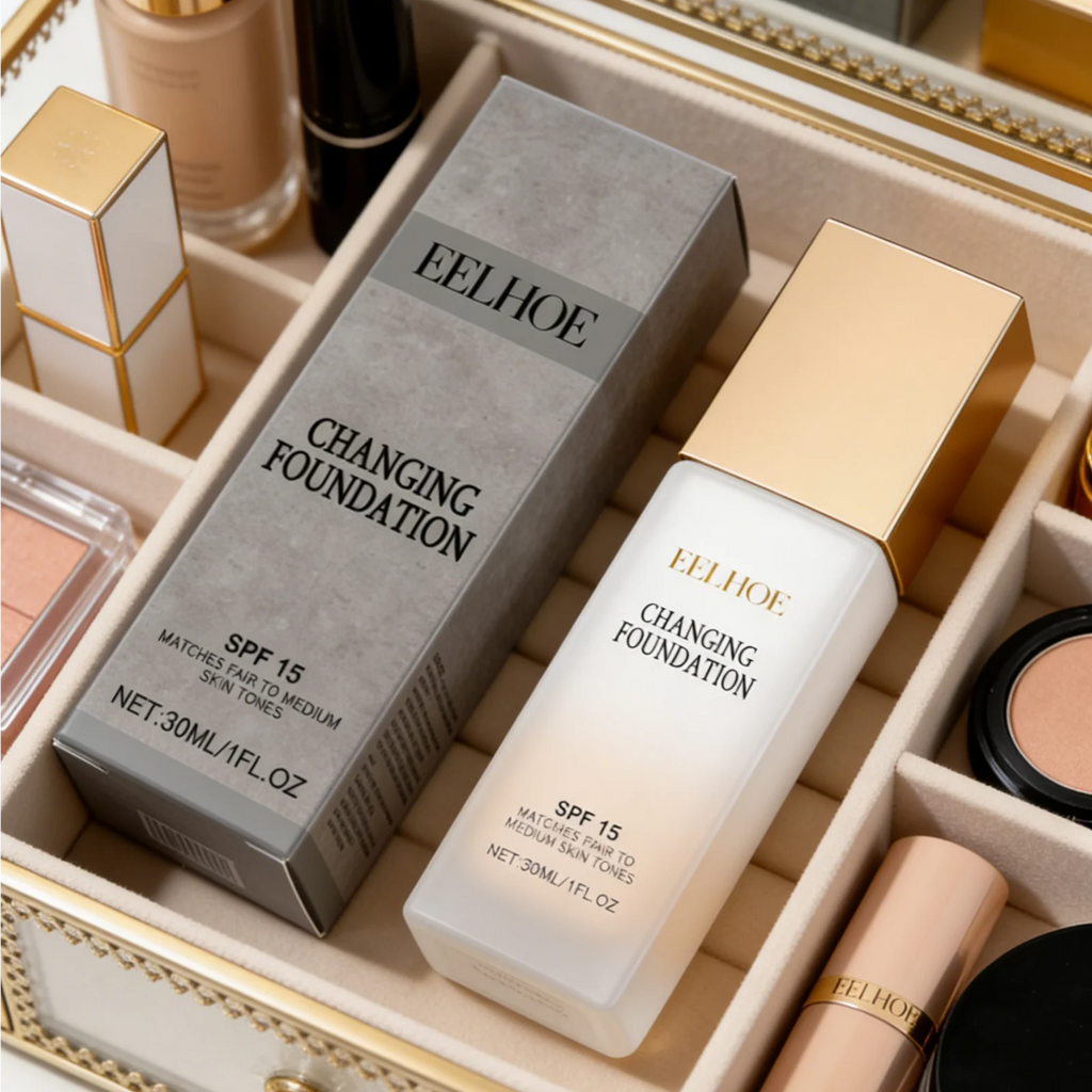 Eelhoe Color-Adapting Foundation – Full Coverage & SPF 30ml Color-Adapting Foundation Oasis Select