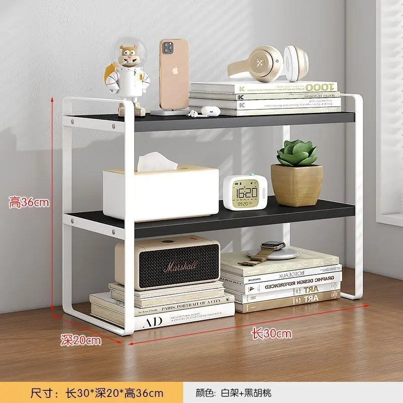Countertop Kitchen Storage Rack – Layered Cabinet Organizer