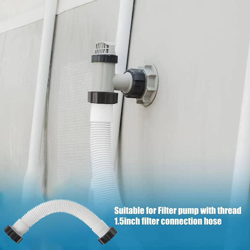 Pool Pump Hose Heavy-Duty Flexible Quick-Connect Parts Hose Pool Pump for Swimming Maintenance Cleaning Hot Tubs Oasis Select