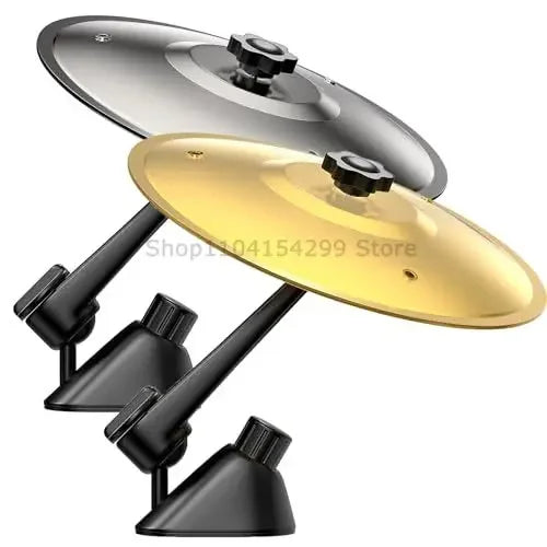 1/2/3PCS Hand-shooting Car Crash Cymbal Universal Auto Air Ventilation Port Clip-On Mini Drum Cymbals for All Types of Vehicles Oasis Select 2PCS Mix