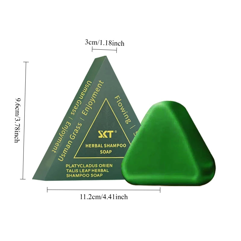 Platycladus orientalis leaf usseman shampoo soap is rich in ginseng, Platycladus orientalis and other China Chinese herbal Oasis Select