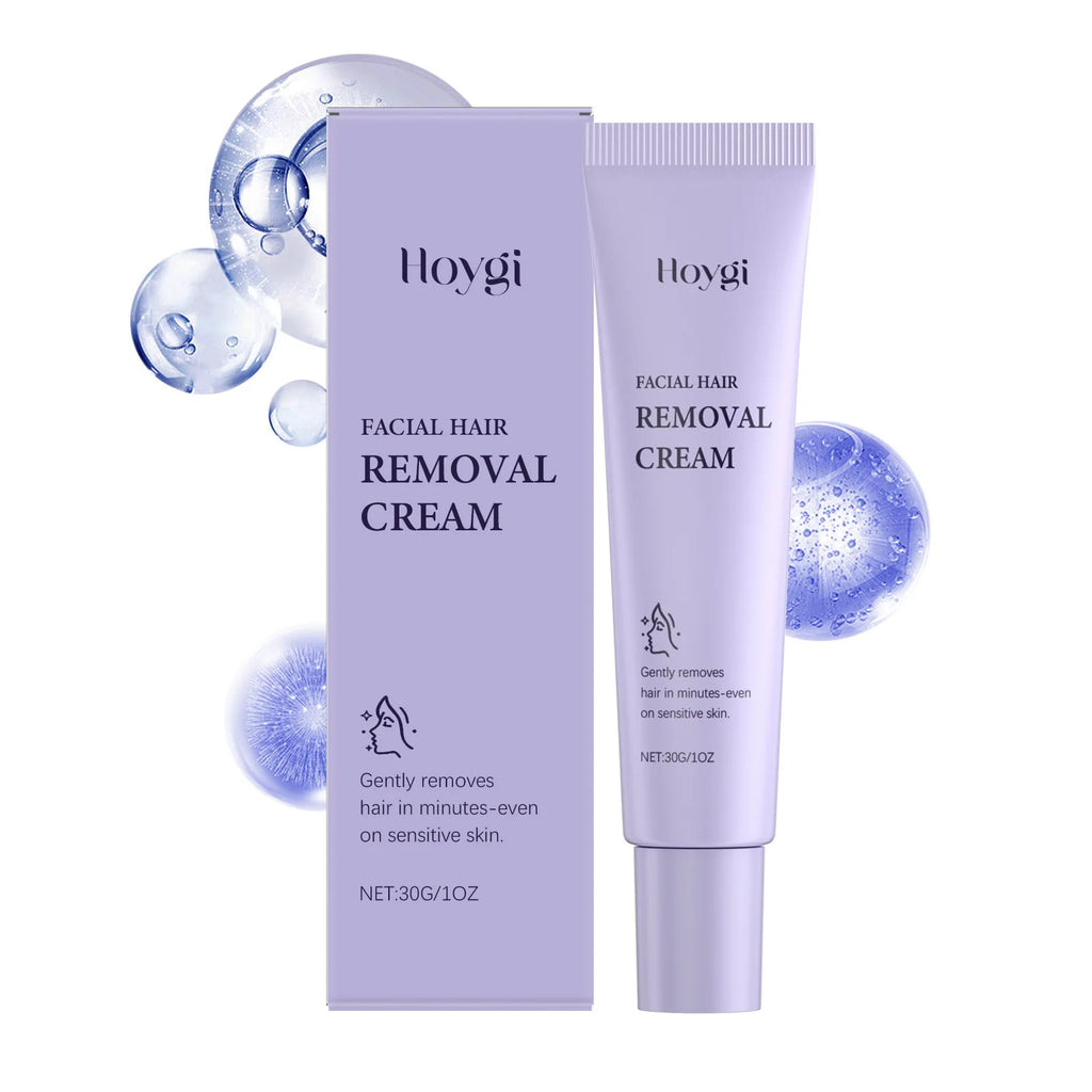 Hoygi Facial Hair Removal Cream – Gentle Depilatory 30g Facial Depilatory Cream Oasis Select 30g