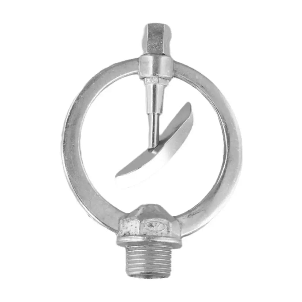 360 Degree Rotation Alloy Rain Nozzle Heavy Duty 1/2" Male Thread Automatic Rotating Sprayer Metal Butterfly Head Oasis Select