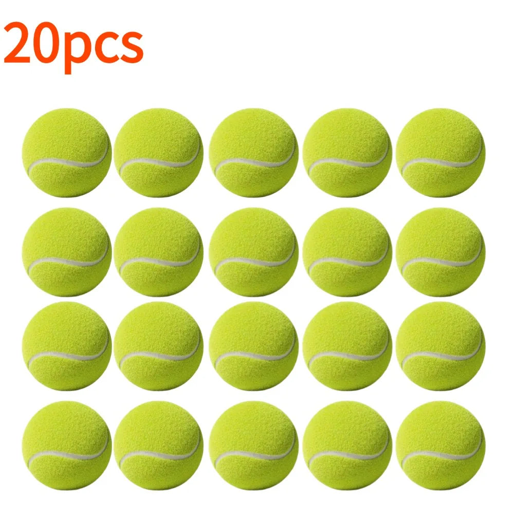 High Elasticity Rubber Tennis Ball – Training & Competition Tennis Training Ball Oasis Select 20pcs