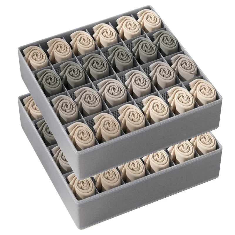 Sports Bra Underwear Organizer Storage Box Panties Socks Storage Boxes Wardrobe Clothes Organizer Cabinet Drawers Separator Box Oasis Select