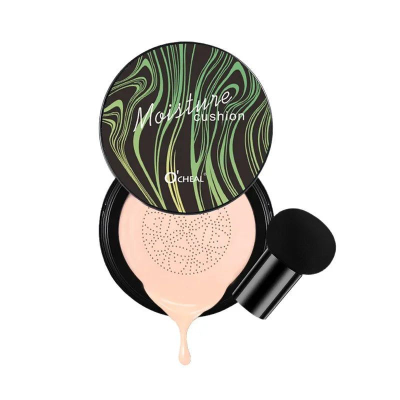 LAIKOU BB Cream Air Cushion Foundation Concealer – Mushroom Puff