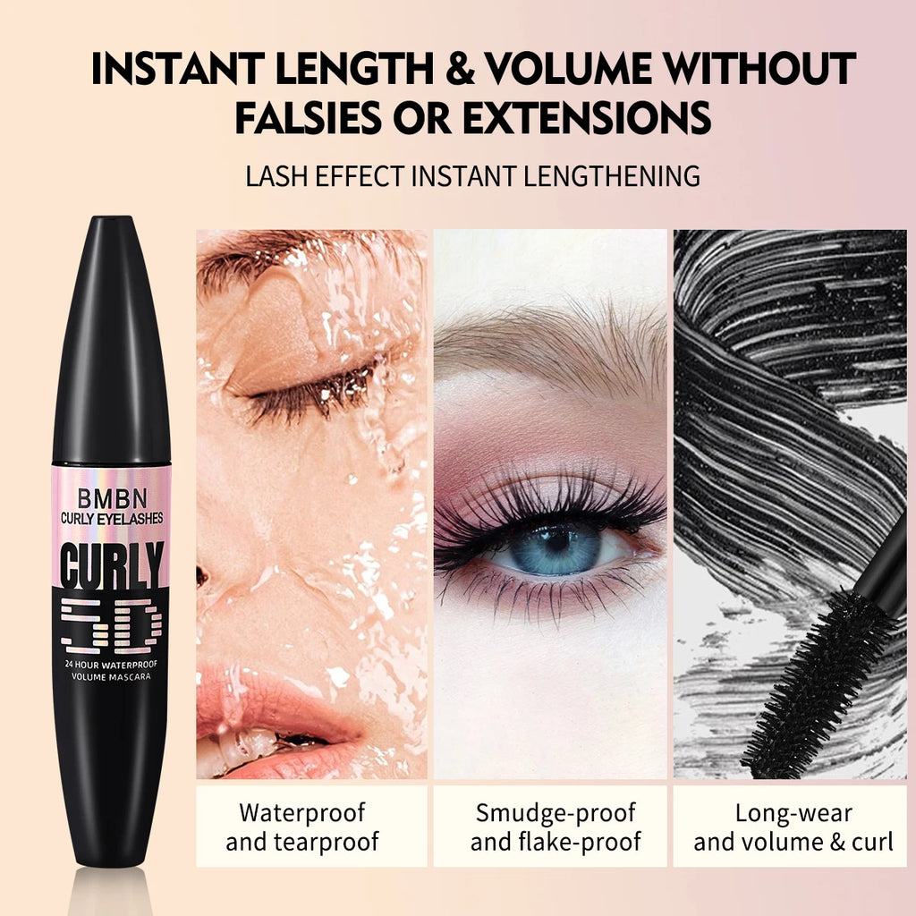 Waterproof Volumizing Black Mascara – Curl, Volume & All Day Volumizing Mascara Oasis Select