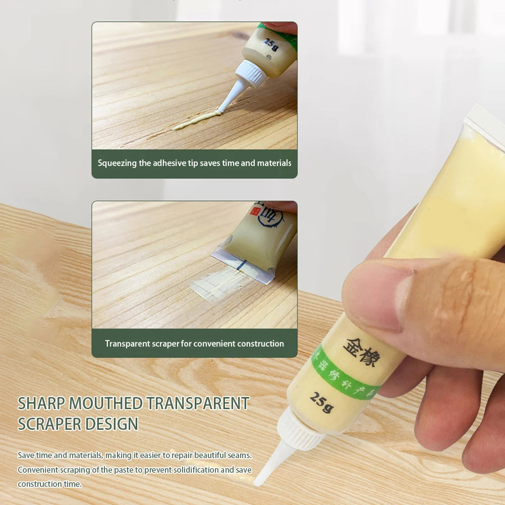 25g Wood Furniture Repair Paste – Scratch & Crack Filler