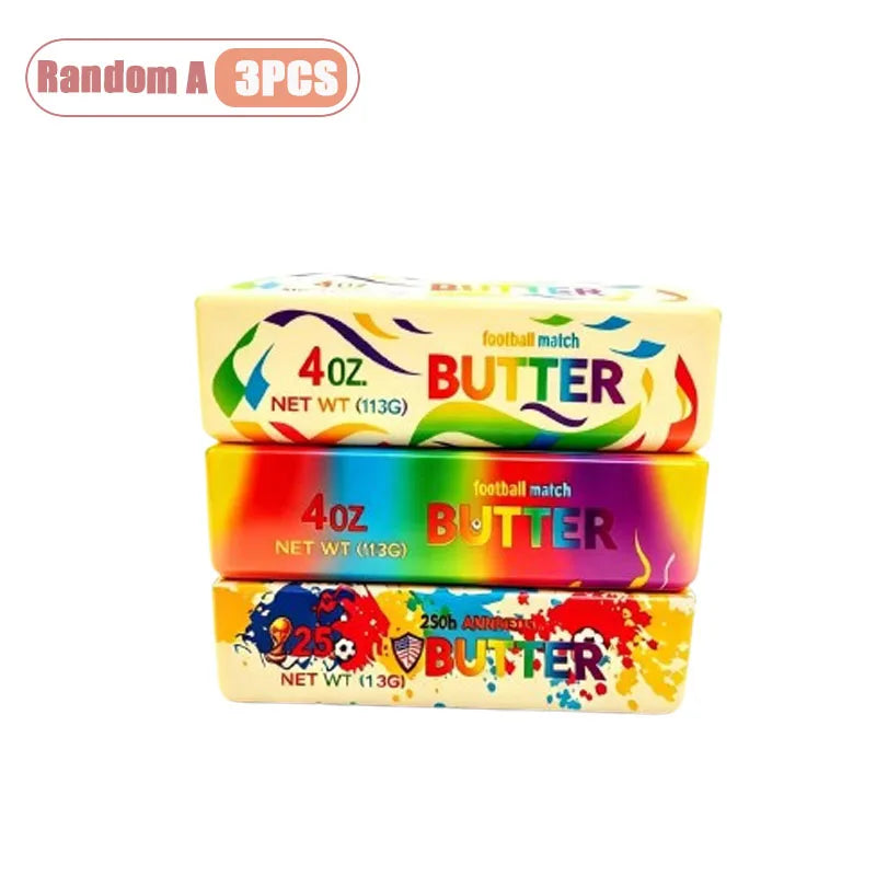 Slow Rise Squishy Butter Bar Football Fidget Toy – 1–10 Pack