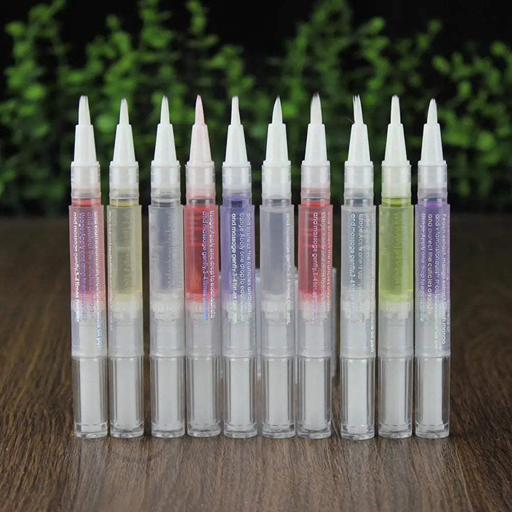 15Colors Fragrance Cuticle Oil For Nails Cuticle Oil Pen Nail Nutrition Oil Moist Repair Nail Care Pen For Nail Growth Treatment Oasis Select
