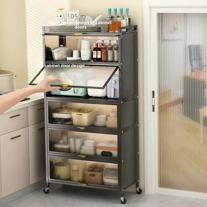 Shelves Floor-to-ceiling multi-layer household cupboards Storage cabinets Against the wall Side cabinets Storage cabinets Oasis Select